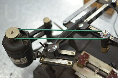 new hermes engravograph belts|Making a drive belt for a Hermes MV engraver.